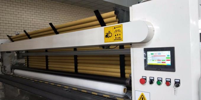 PLC Wallboard กรอกลับเครื่องทำเนื้อเยื่อห้องน้ำ 7.5KW 2 Stands 6