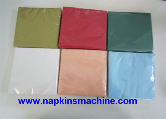 380V 50HZ 1/8 เครื่องพับกระดาษเช็ดปากเครื่องจ่าย