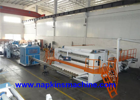 SIEMENS MOTOR 3000 Sheets / Min PLC เครื่องทำกระดาษเช็ดหน้า