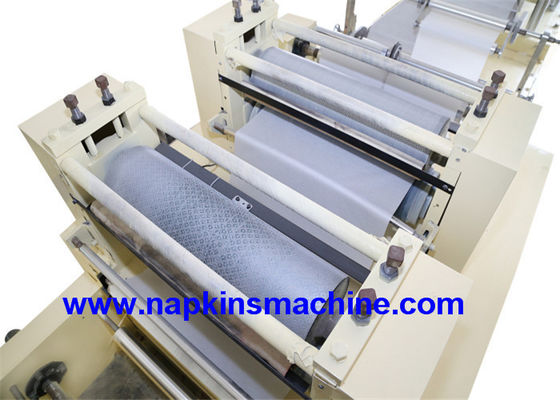 เครื่องพิมพ์กระดาษทิชชู 380V พับต่ำ