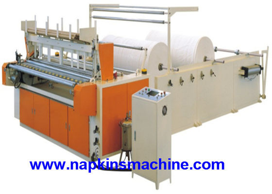 เครื่องแปลงกระดาษชำระหน้าจอสัมผัส PLC ความกว้าง 1400 มม