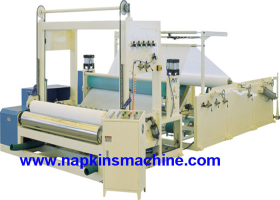 400m / นาที 2 PCS Jumbo Roll Slitter Rewinder / Paper Slitter Rewinder Machine