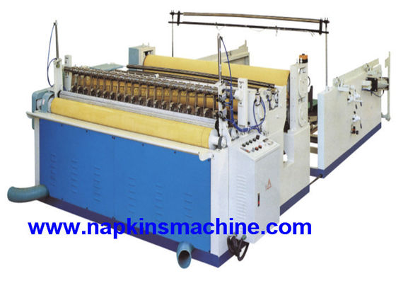 Nonwoven Slitting Jumbo Roll Toilet Roll เครื่องทำ