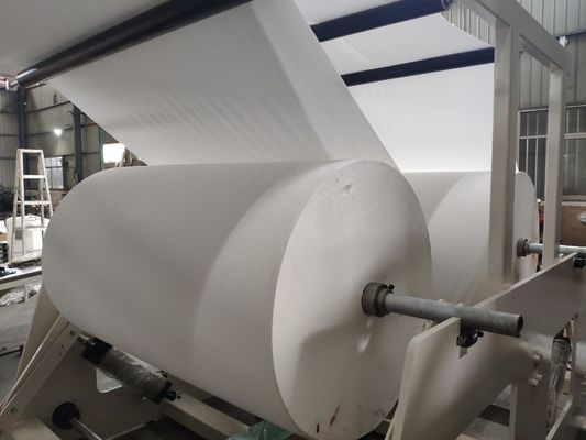 380V 2 ชั้น 1400mm เครื่องม้วนกระดาษชำระ