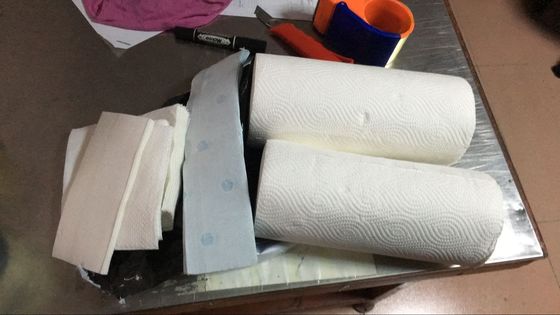 CE Rewinding เครื่องทำม้วนห้องน้ำรีไซเคิลขนาด 500 มม
