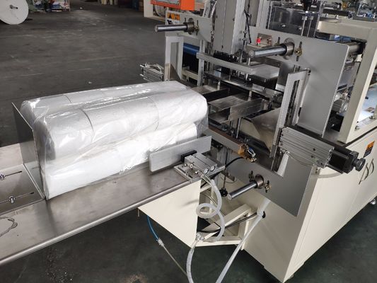 220V 50HZ สายพานลำเลียงเครื่องบรรจุม้วนห้องน้ำ