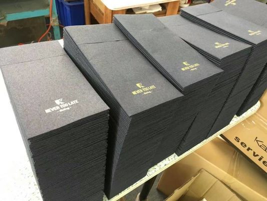 สูญญากาศพับ 1,000 แผ่น / นาที 5.5KW เครื่องเช็ดปากสำหรับอาหารค่ำ