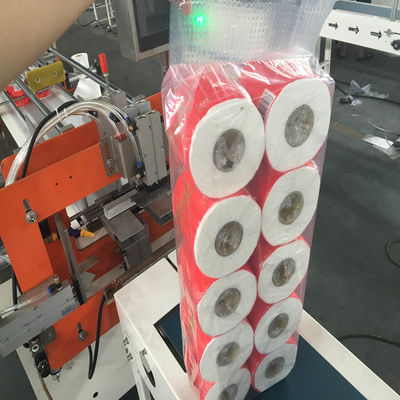 PLC 200m / นาทีเครื่องม้วนเนื้อเยื่อในห้องน้ำ Pneumatic Timing Rewinder