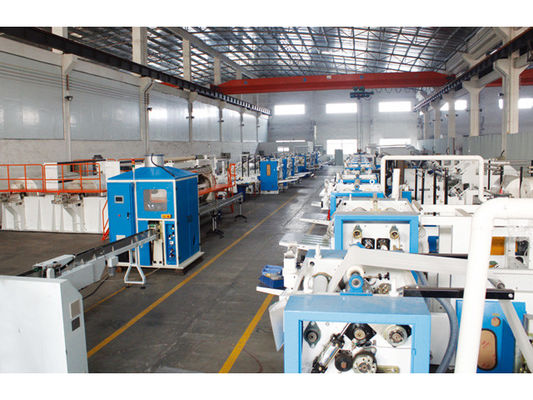 1200sheet / นาทีลายนูนถุงกระดาษทิชชูเครื่องพับ V