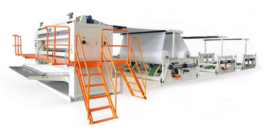 เครื่องนับกระดาษทิชชูแบบม้วนขนาดจัมโบ้ 1200 มม. 7.5KW