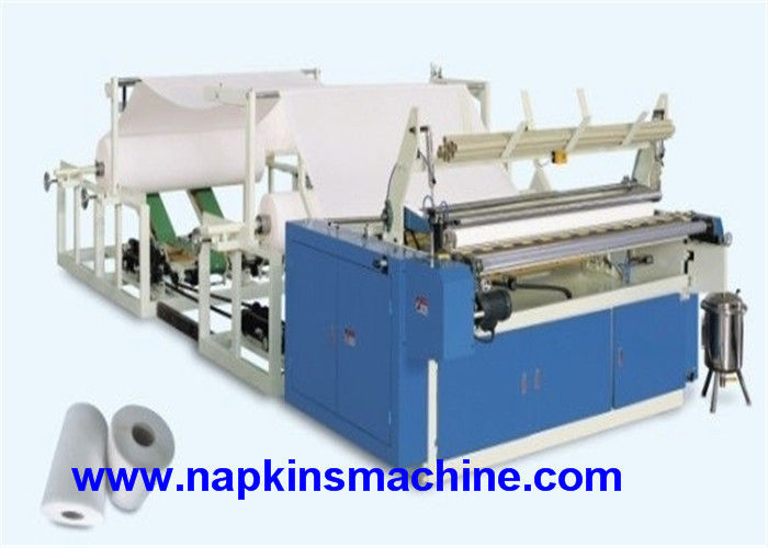 ความกว้าง 1750 มม. การพิมพ์ 2 สี 3HP Paper Roll Slitter